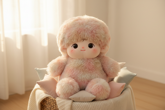 Cute Plush Doll | Soft Short-Pile Fabric | Suitable for Kids and Adults